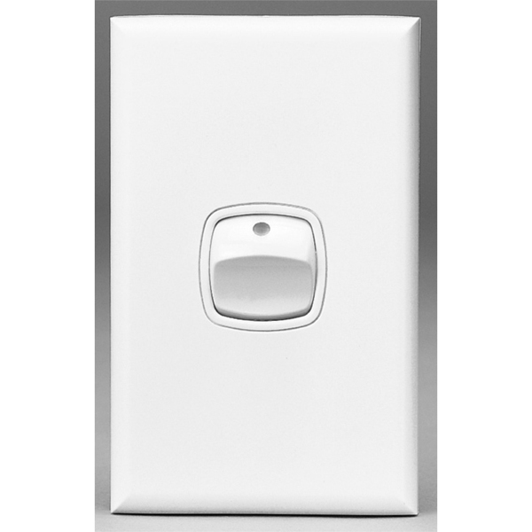 Excel - Vertical heavy duty rocker switch 1 gang 2 way 40A 240V a.c ...