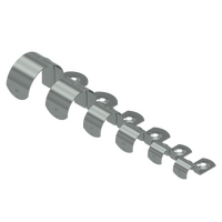 16mm Zinc Plated Half Conduit Saddle