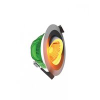 Scorpion - LED Downlight 9W, >690LM, Adjustable Gimbal, Dim to Warm  x1 - SCDLGOLD