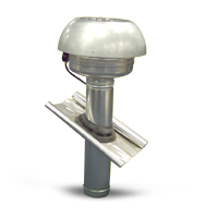 Thru Roof Supply Fan 2pole 150mm c/w Tiletite
