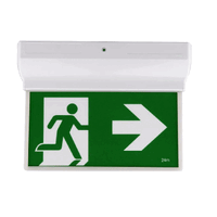 Slim Surface Mount Exit Sign