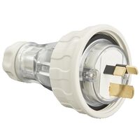 Clipsal - 56 Series, Plug Top, Straight, 3 Flat PIN, 15A, 250V, IP66
Electric Orange
