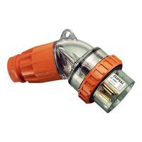 Clipsal - 56 Series, Angled Plug, IP66, 500V 32A - 5 Round Pins
Electric Orange