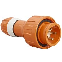 Clipsal - 56 Series, Straight Plug, IP66, 500V 20A - 4 Round Pins
Electric Orange