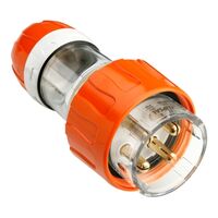 Clipsal - 56 Series, Straight Plug, IP66, 500V 50A - 4 Round Pins
Electric Orange