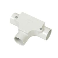 Clipsal - Cable Management, Inspection Tee, PVC, 25mm - Grey