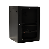 Datatek 18U 600mm Deep Wall Mount Data Cabinet - FPS Series - 24B18RW66FPS