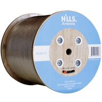 Hills Antenna High Quality 50 Ohm RG213 Low Loss Coaxial Cable - 305M Roll - BC85210