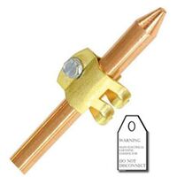 Earth Rod 1.4 Meter with Brass Clip