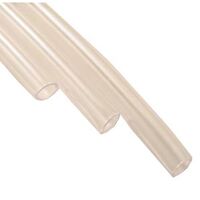 RAYHS7CL H/SHRINK TUBING, THIN WALL, CLEAR, RNF 6.4/3.2 x 1.2m