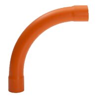 Sweep Bend 90°Orange Heavy Duty 40mm