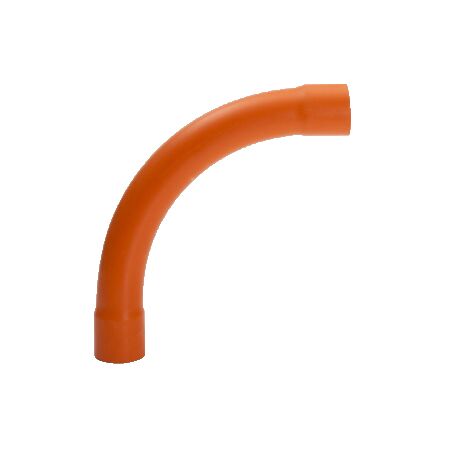 Sweep Bend 90°Orange Heavy Duty 25mm